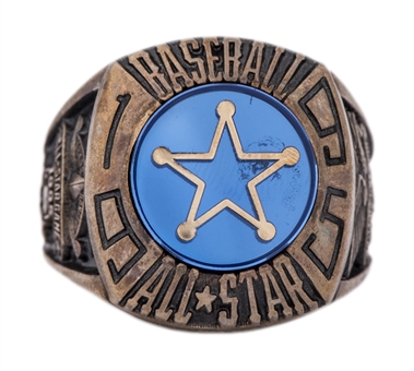 1995 MLB All Star Game Ring Presented To Lee Smith (Smith LOA)
